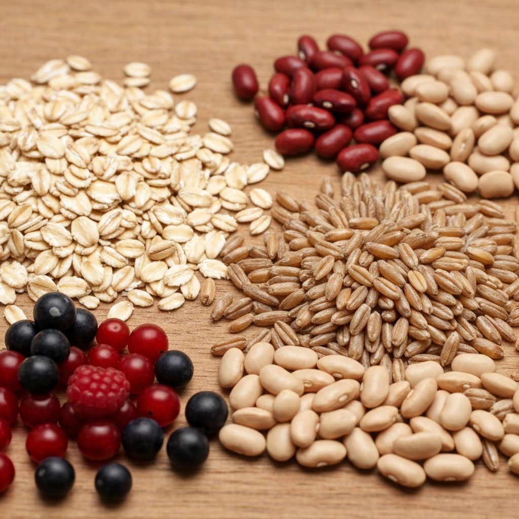 Natürliche Ballaststoffquellen