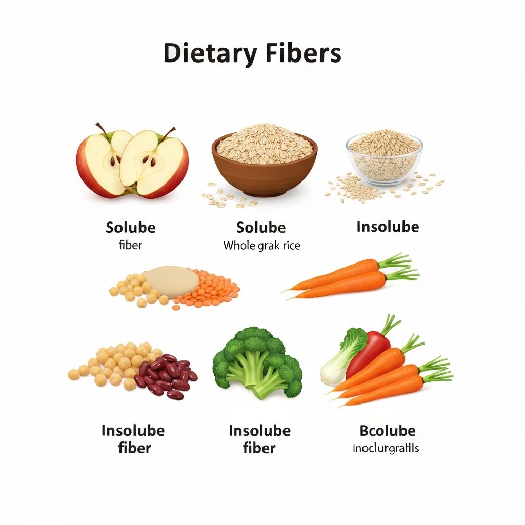 Lösliche und unlösliche Fasern in Lebensmitteln